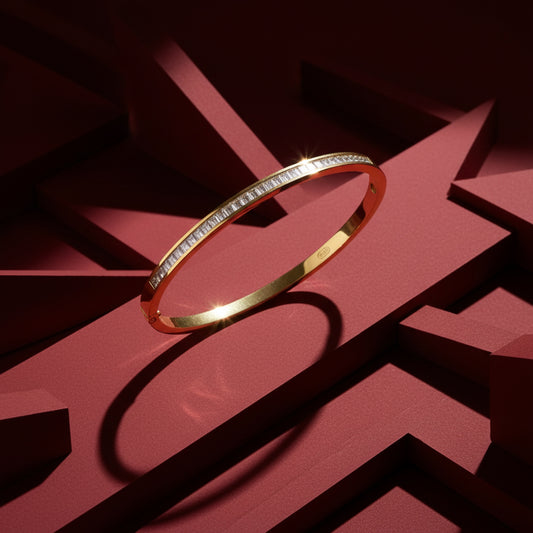 CUBIC ZIRCONIA BANGLE